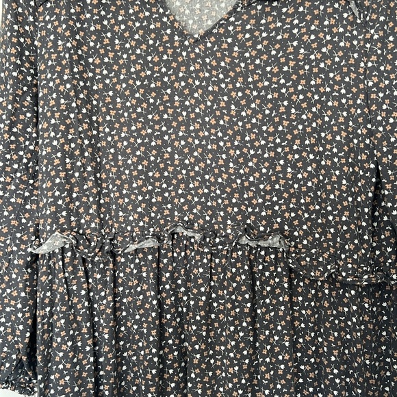 Rylee + Cru Ditsy Mabel Dress-Washed Indigo women's, Size S - Picture 4 of 8